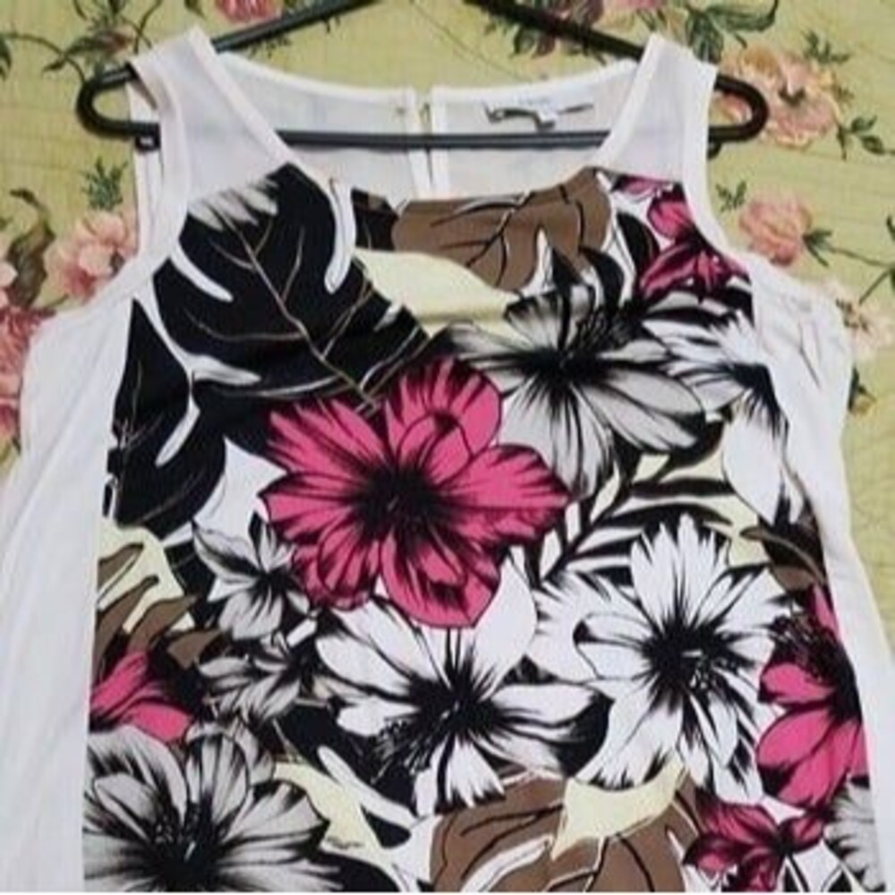 Womens NEXT white safari casual dress shirt UK 10 US 6